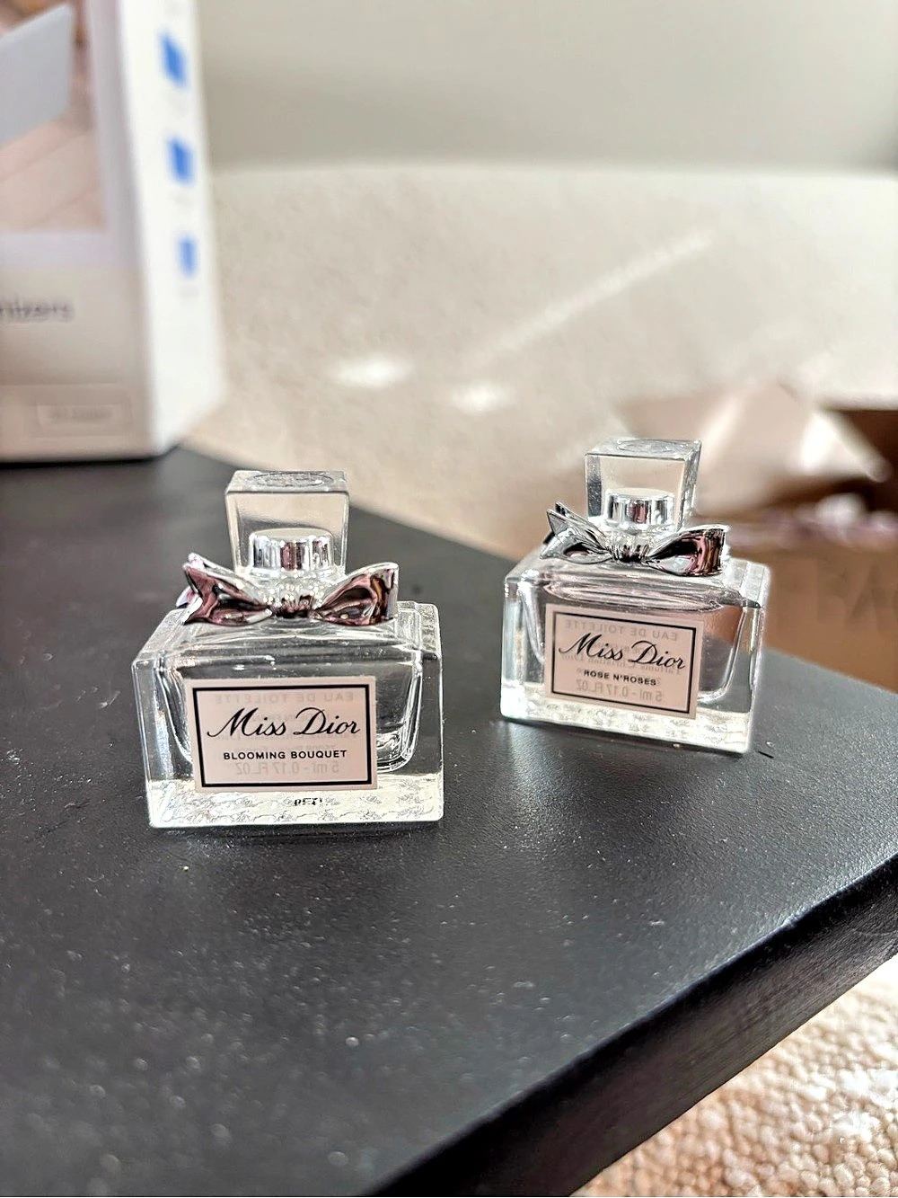 Dior Miss Dior Blooming Bouquet Bottle & Rose N'Roses Miniature Set Pink